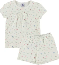 Nattøj|Petit Bateau Nattøj - 2-Delt - Marshmallow/Multicolor