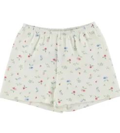 Nattøj|Petit Bateau Nattøj - 2-Delt - Marshmallow/Multicolor