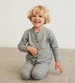 Striktrøjer|Petit by Sofie Schnoor Cardigan - Strik - Grey Melange