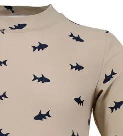 Badetøj|Petit Crabe Badebluse - Milou - UV50+ - Sand Fish