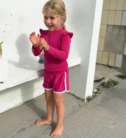 Badetøj|Petit Crabe Badebluse - Sydney - UV50+ - Mulberry