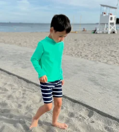 Badetøj|Petit Crabe Badebluse - Sydney - UV50+ - Parrot