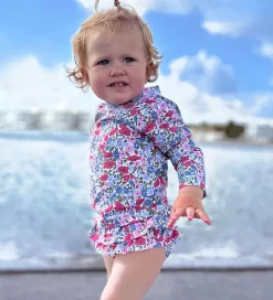 Badetøj|Petit Crabe Badebluse - Sydney - UV50+ - Poppy & Daisy