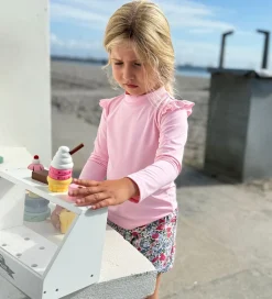 Badetøj|Petit Crabe Badebluse - Sydney - UV50+ - Milkshake