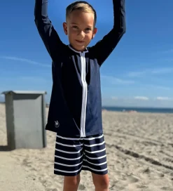 Badetøj|Petit Crabe Badebluse - UV50+ - Navy