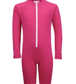 Badetøj|Petit Crabe Badeheldragt - Combi - UV50+ - Mulberry