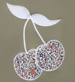 Badetøj|Petit Crabe Badeheldragt - Noe - UV50+ - Olive m. Kirsebær