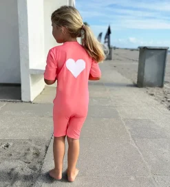 Badetøj|Petit Crabe Badeheldragt - Noe - UV50+ - Tropicana m. Hjerte