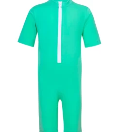 Badetøj|Petit Crabe Badeheldragt - Noe - UV50+ - Parrot m. Anker