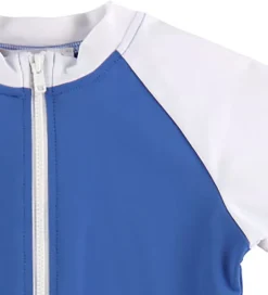 Badetøj|Petit Crabe Badeheldragt - Multicolor - UV50+ - Sapphire/White