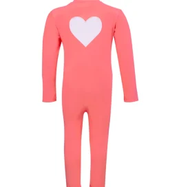 Badetøj|Petit Crabe Badeheldragt - Lou - UV50+ - Tropicana m. Hjerte