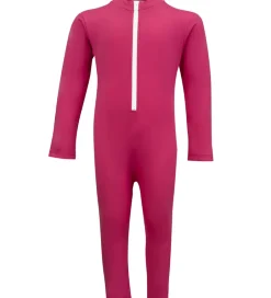 Badetøj|Petit Crabe Badeheldragt - Lou - UV50+ - Mulberry m. Kanin