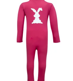 Badetøj|Petit Crabe Badeheldragt - Lou - UV50+ - Mulberry m. Kanin