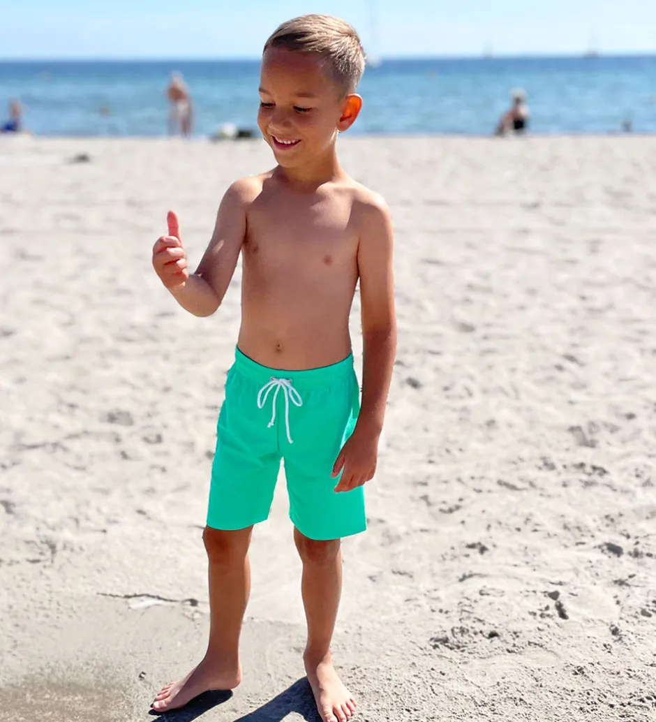 Badetøj|Petit Crabe Badeshorts - Alex - UV50+ - Parrot