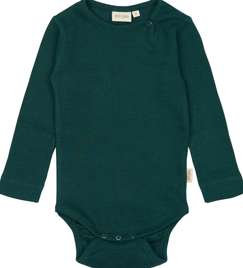 Bodyer|Petit Piao Body l/æ - Rib - Modal - Dark Sea