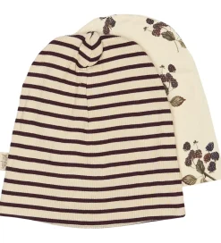 Huer Og Hatte|Petit Piao Huer - 2-pak - Black Berry