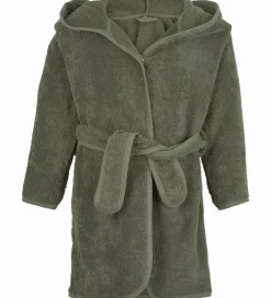 Badekåber|Pippi Baby Badekåbe - Deep Lichen Green m. Drage