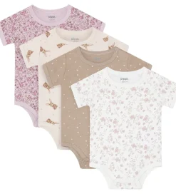 Bodyer|Basis|Pippi Baby Bodyer k/æ - 4-pak - Violet Ice