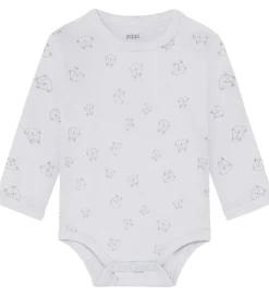 Basis|Bodyer|Pippi Baby Bodyer l/æ - 4-pak - Rainy Day