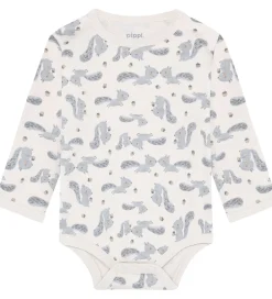 Basis|Bodyer|Pippi Baby Bodyer l/æ - 4-pak - Rainy Day