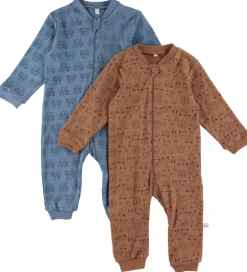 Heldragter|Pippi Baby Heldragter - Natdragter - 2 pak - Blue Mirage