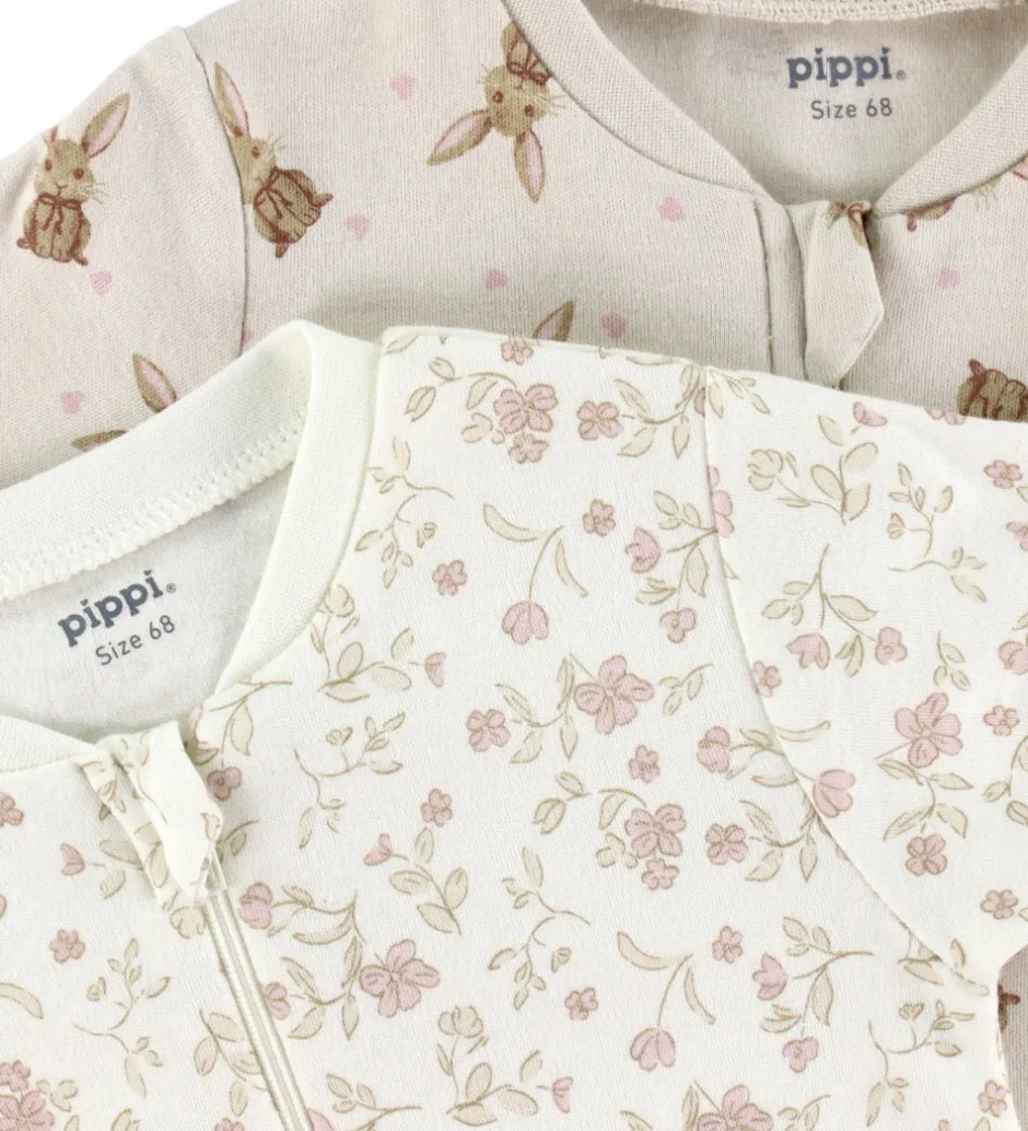 Basis|Heldragter|Pippi Baby Heldragter - Natdragter - 2-pak - Violet Ice