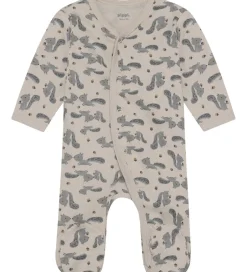 Basis|Pippi Baby Natdragter m. Fødder - 2-pak - Rainy Day