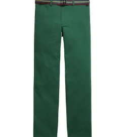 Konfirmationstøj|Polo Ralph Lauren Bukser - Bedford - Grøn m. Bælte