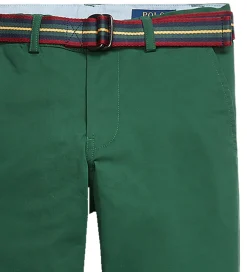 Konfirmationstøj|Polo Ralph Lauren Bukser - Bedford - Grøn m. Bælte