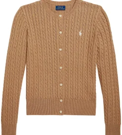 Cardigans|Polo Ralph Lauren Cardigan - Strik - Camel Heather