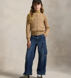 Cardigans|Polo Ralph Lauren Cardigan - Strik - Camel Heather