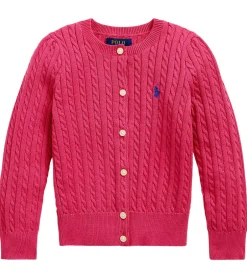 Striktrøjer|Polo Ralph Lauren Cardigan - Strik - Pink