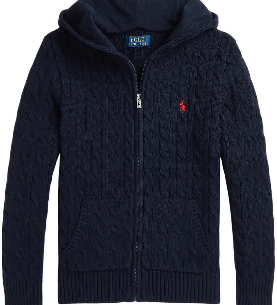 Striktrøjer|Polo Ralph Lauren Cardigan - Strik - Navy