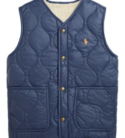 Fleece|Dunveste Og Dyneveste|Polo Ralph Lauren Dunvest m. Fleece - Vendbar - Navy/Beige