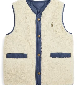 Fleece|Dunveste Og Dyneveste|Polo Ralph Lauren Dunvest m. Fleece - Vendbar - Navy/Beige