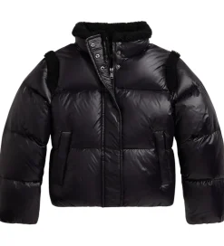 Overgangsjakker|Polo Ralph Lauren Dynejakke - Madison - Sort