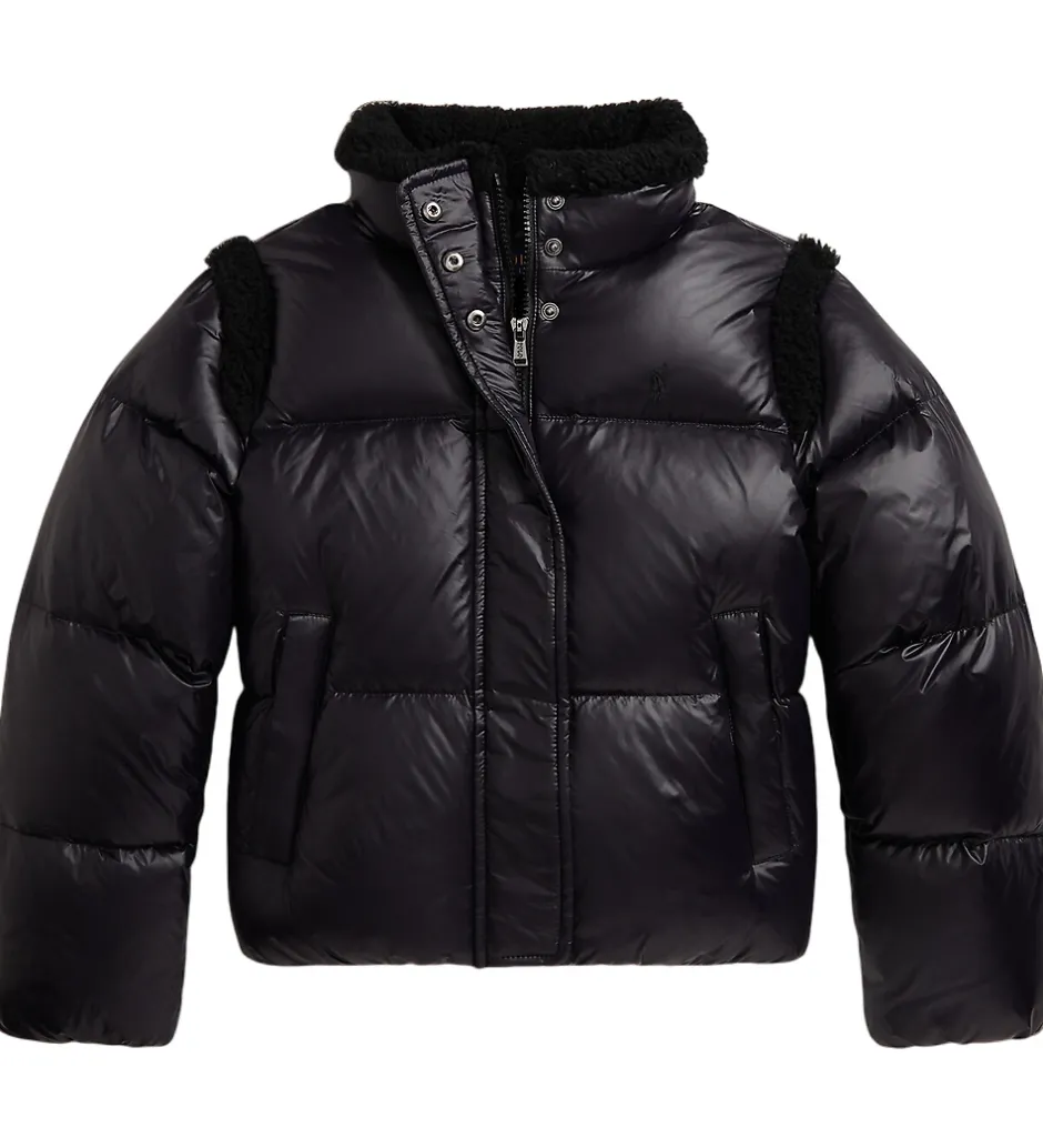 Overgangsjakker|Polo Ralph Lauren Dynejakke - Madison - Sort