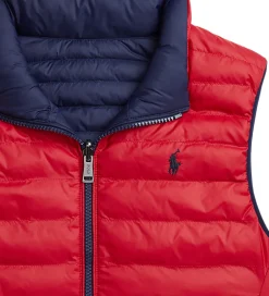 Dunveste Og Dyneveste|Polo Ralph Lauren Dynevest - Vendbar - Navy/Rød