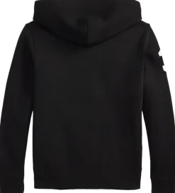 Sweatshirts|Hættetrøjer|Polo Ralph Lauren Hættetrøje - Sort m. Hvid