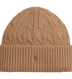 Huer Og Hatte|Polo Ralph Lauren Hue - Strik - Camel