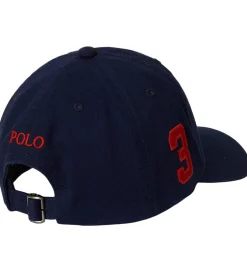 Kasketter|Polo Ralph Lauren Kasket - Navy /Rød m. Logo