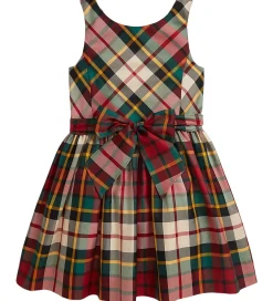 Kjoler|Polo Ralph Lauren Kjole - Rødternet