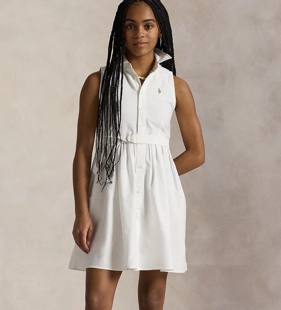 Konfirmationstøj|Polo Ralph Lauren Kjole - Latoyia - Hvid