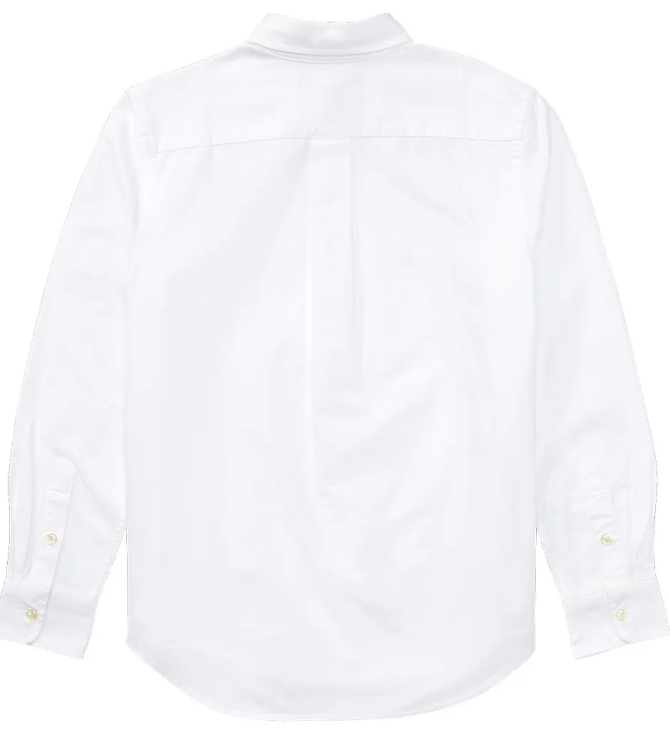 Skjorter|Konfirmationstøj|Polo Ralph Lauren Skjorte - Hør - Hvid