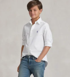 Skjorter|Konfirmationstøj|Polo Ralph Lauren Skjorte - Hør - Hvid