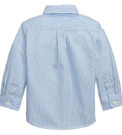 Skjorter|Konfirmationstøj|Polo Ralph Lauren Skjorte - Slim Fit - Blå/Hvidstribet