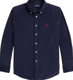 Skjorter|Konfirmationstøj|Polo Ralph Lauren Skjorte - Fløjl - Newport Navy