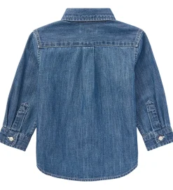 Skjorter|Konfirmationstøj|Polo Ralph Lauren Skjorte - Denim - Dark Blue