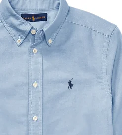 Konfirmationstøj|Polo Ralph Lauren Skjorte - Lyseblå