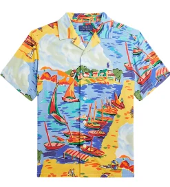 Skjorter|Konfirmationstøj|Polo Ralph Lauren Skjorte - Andy Camp - Multifarvet m. Strandpri